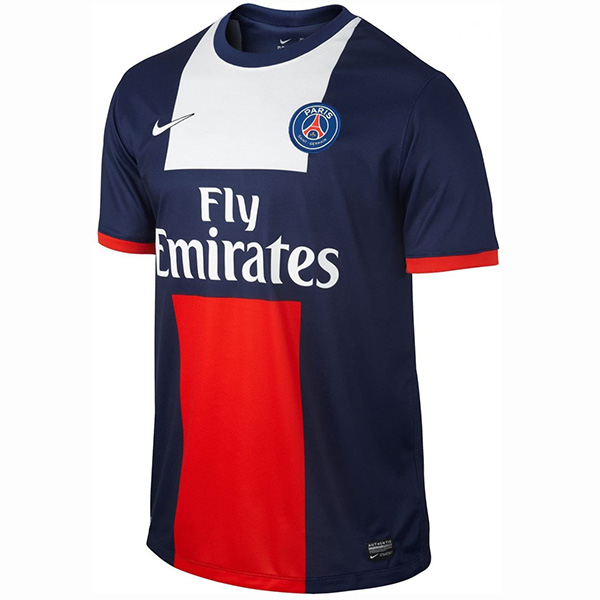 Paris saint-germain home retro jersey soccer uniform men's first football tops shirt 2013-2014